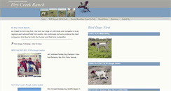 Desktop Screenshot of drycreekranch.org